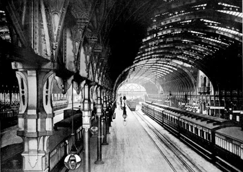 Gare de Paddington, Londres, 1890